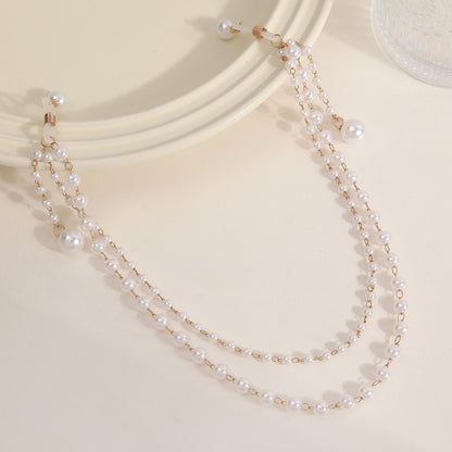Moonlit Pearl Chest Chain