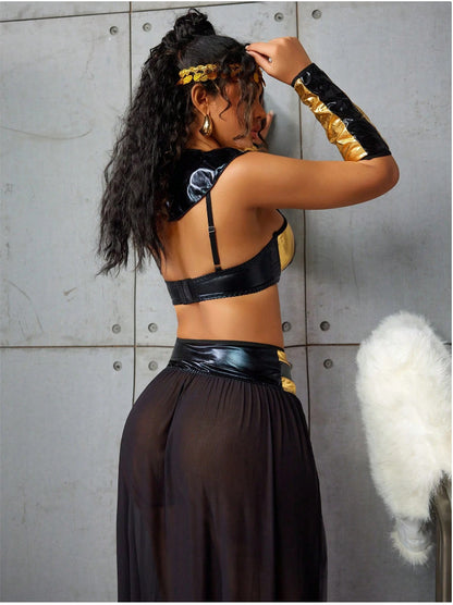Golden Goddess Costume Set